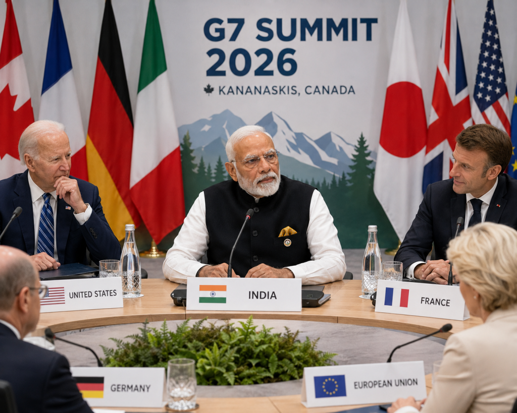 Modi at G7 Summit 2026