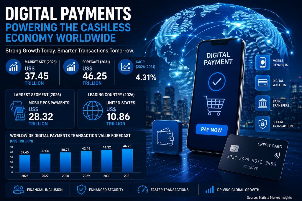 Digital payments and market growth forecast