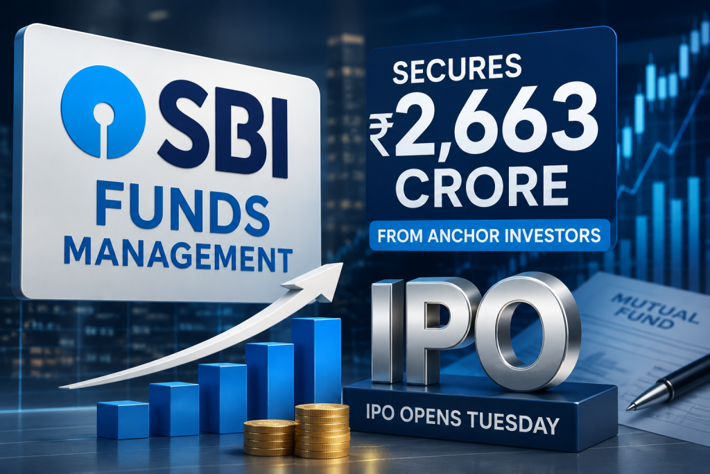 SBI Funds Management Raises ₹2,663 Crore From Anchor Investors Ahead of Landmark IPO