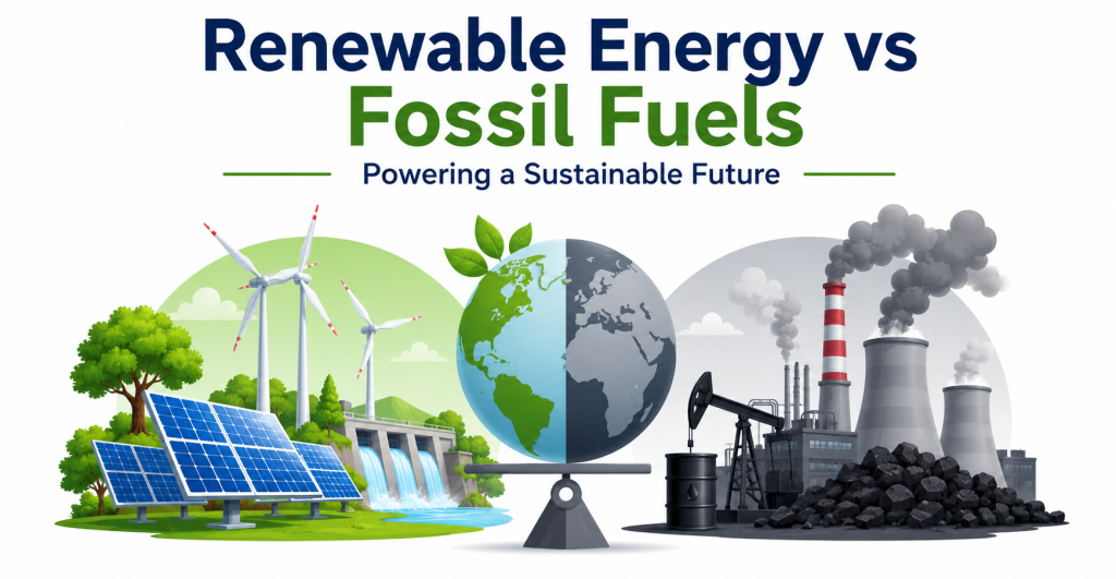 Renewable Energy vs Fossil Fuels: Global Energy Trends, Statistics, and the Future of Clean Power (2026)